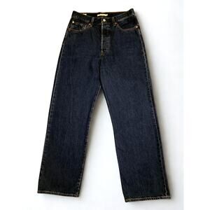 Levi’s Ribcage Straight Ankle High Rise Jeans Size 30 Button Fly, Size = US10